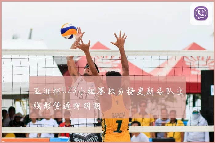亚洲杯U23小组赛积分榜更新各队出线形势逐渐明朗